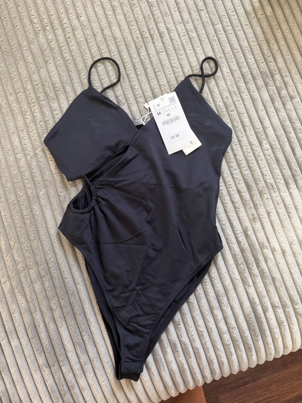 Zara women’s black bodysuit